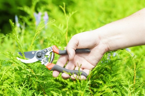 Reusable garden items prepared for charity partnership donation
